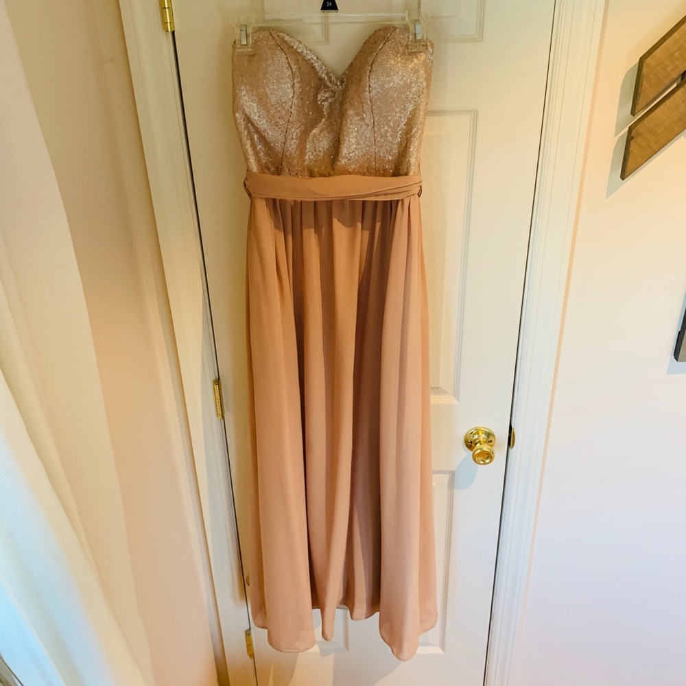 Bari Jay Sequin Gown